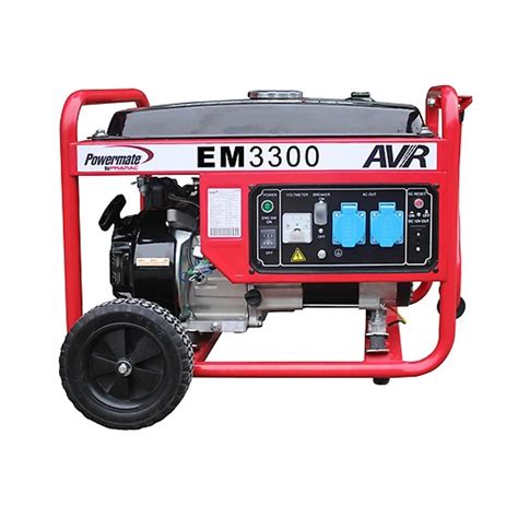 Pramac Em Kw Open Petrol Ohv Generator With Avr