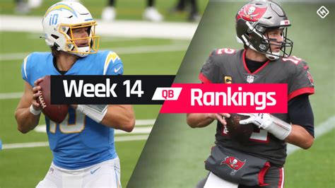 Week 14 Fantasy Qb Rankings Must Starts Sleepers Potential Busts At