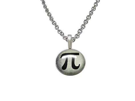 Mathematical Pi Symbol Pendant Necklace - Kiola Designs