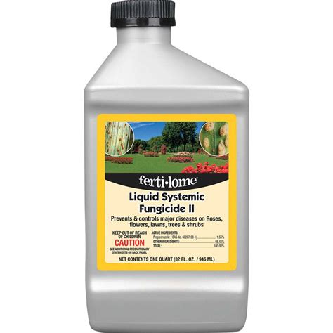 Fertilome Fungicide II Liquid Systemic Propiconazole 1 55 1 Quart 1 Liter