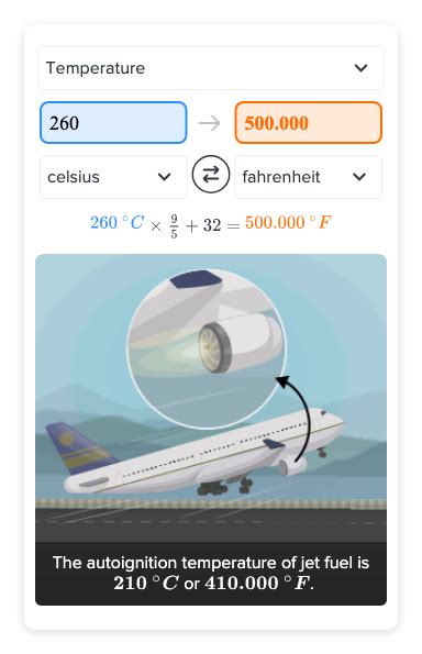 Flexi Answers Convert 260 Celsius To Fahrenheit CK 12 Foundation