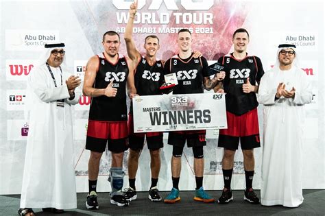 Riga Win FIBA 3x3 World Tour Abu Dhabi Masters With Olympic Gold Medal