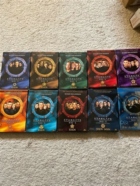 Stargate Sg 1 The Complete Series Collection Dvd 2007 Ebay In