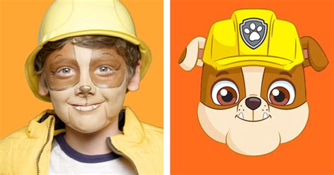 Impulso Arquitetura Talento Paw Patrol Face Paint Skye Droop Vaso Trag Dia