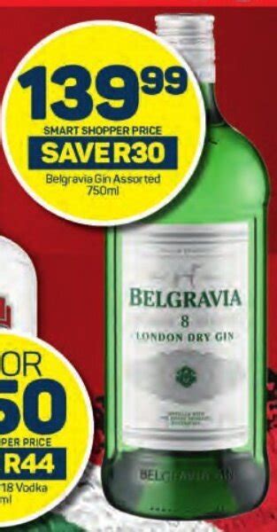 Belgravia Gin Assorted 750ml Offer At Pick N Pay