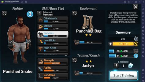 How to Train Fighters in MMA Manager 2: Ultimate Fight | BlueStacks