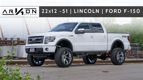 Arkon Lincoln 22x12 51 2013 Ford F 150 Youtube