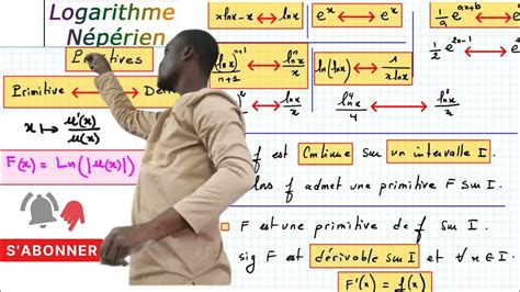 Primitive ln Logarithme Népérien Tout savoir codes secret YouTube