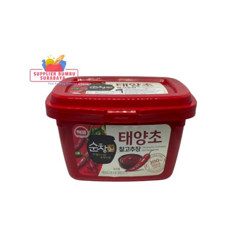 Jual Sajo Gochujang Hot Pepper Paste Pasta Sambal Korea Shopee Indonesia