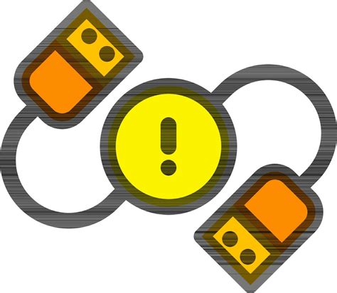 Flat style Warning USB Cable icon or symbol. 24460369 Vector Art at