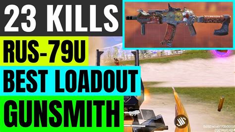 RUS 79U GUNSMITH ATTACHMENTS COD Mobile Best Loadout PC YouTube