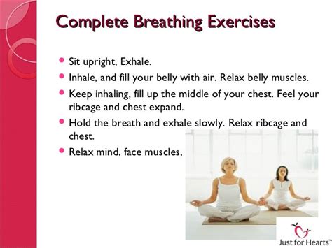 Breathing exercises