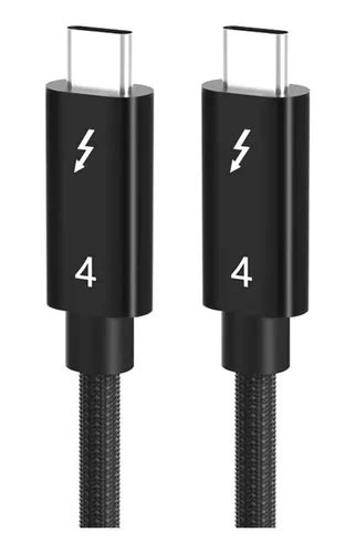 Cable Thunderbolt 4 Usb C 8k 60 Hz Certificado 40 Gbps Rápid Cuotas