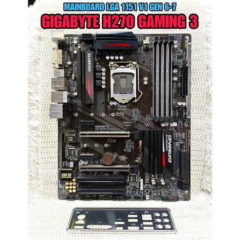 (ร้านในไทย) เมนบอร์ด 1151 V1 รองรับ CPU INTEL GEN 6-7 ** มีของพร้อมส่ง ...