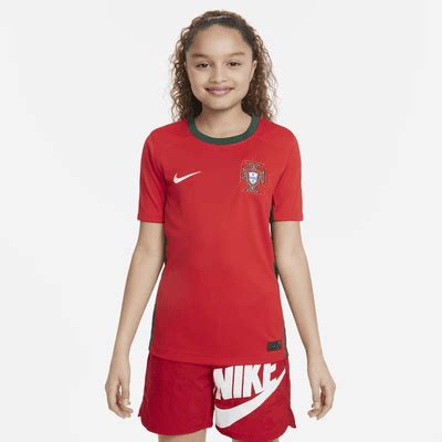 Koszulka piłkarska dla dużych dzieci Nike Dri FIT Portugalia Stadium