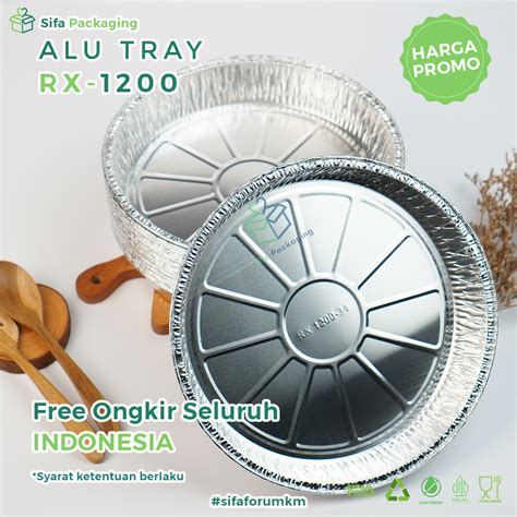 Jual Alumunium Foil Tray Cup Rx Tutup Lasagna Macaroni Schotel