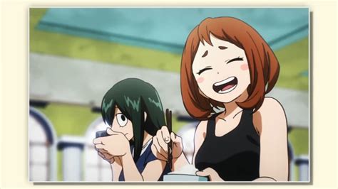 Close-Up of Tsuyu and Ochako! | My Hero Academia | Know Your Meme