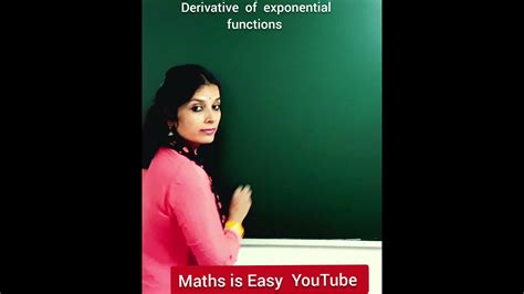 Derivative Of Exponential Functions Differentiation Of E Power X