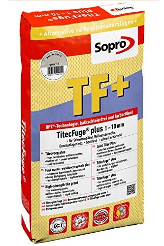 TitecFuge Plus Grau 15 Sack 15kg Amazon De Gewerbe Industrie