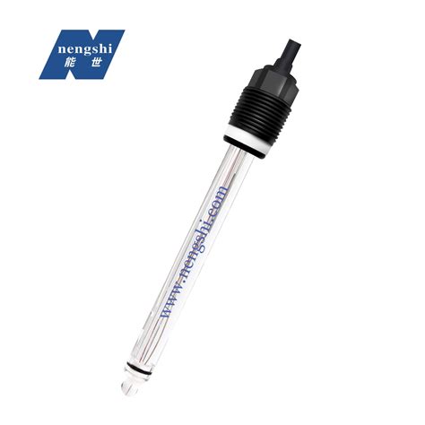 Glass Body Online Industrial Ph Sensor Probe Electrode For General