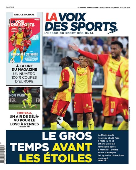 Lisez La Voix Des Sports Du Septembre Sur Epresse Fr