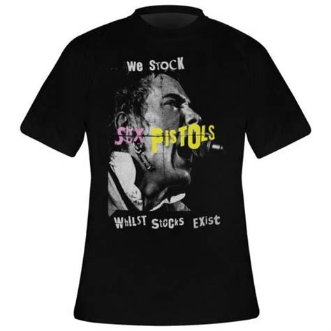 T Shirt Homme Sex Pistols We Stock Rock A Gogo