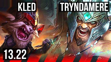 KLED Vs TRYNDA TOP 13 1 4 7 Solo Kills 900 Games Legendary BR