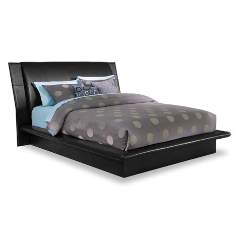 Dimora Black Queen Bed American Signature Furniture