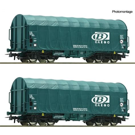 Coffret De Pi Ces Wagons B Che Coulissante Cargo Sncb Francis