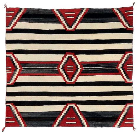 Native American Childs Chiefs Blanket Navajo 19th Century At 1stdibs