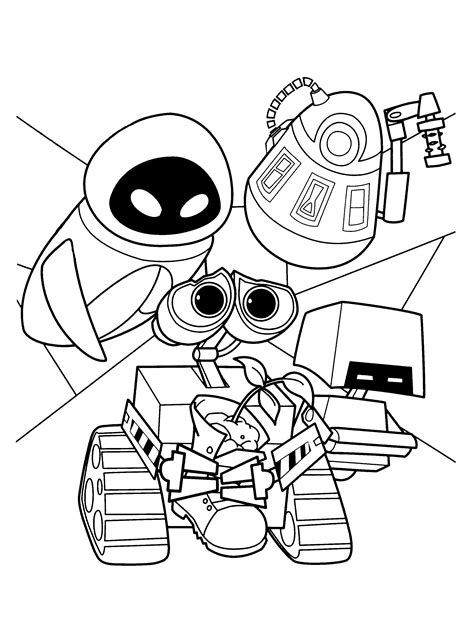 WALL-E Coloring Pages - Best Coloring Pages For Kids