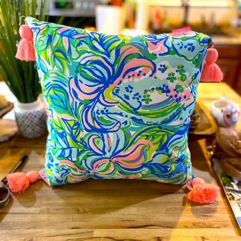 Lilly Pulitzer Accents Lilly Pulitzer Tassel Throw Pillow Poshmark