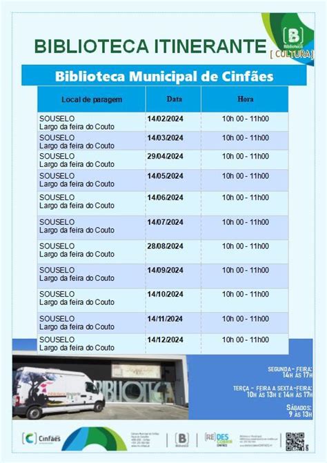 Biblioteca Itinerante Presente Nas Feiras Quinzenais Do Couto