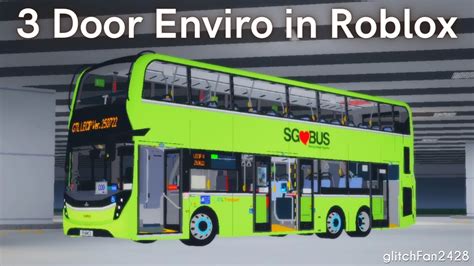 RobloxSG BUS 3 Door Alexander Dennis Enviro 500 GTL Transport