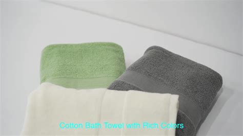 100 Cotton 5 Star Hotel Towel 16s Hotel Towel Set White Color Hotel