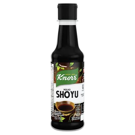 Molho Shoyu Knorr 150ml é aqui na Barcelos