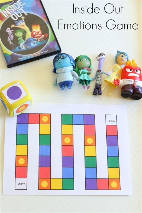 Printable Inside Out Emotions Game