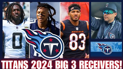 Tennessee Titans Top 3 Receivers For Will Levis ⚔️ Deandre Hopkins