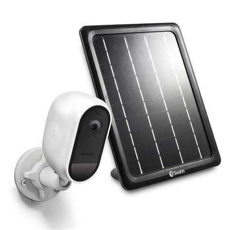 Swann Wire Free 1080p Security Camera With Solar Charging Panel And Outdoor Stand Bunnings