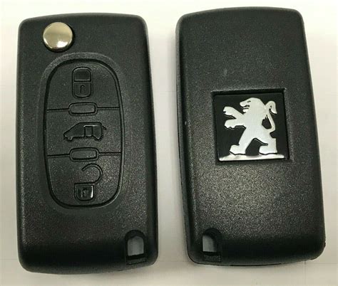 Coque Cle Plip Telecommande Peugeot Partner Expert Ce Boutons