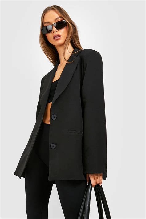 Oversized Tailored Blazer Boohoo