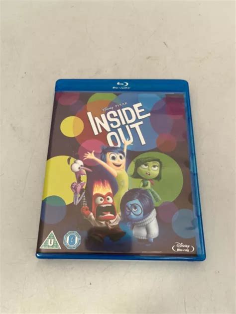 INSIDE OUT 2015 Disney Pixar Blu Ray DVD Not Tested RS EUR 3 49