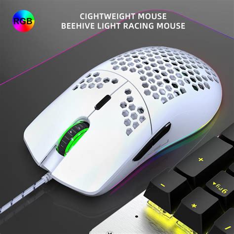 HXSJ J900 USB Wired Gaming Mouse RGB Gamer Mouses ... – Grandado 