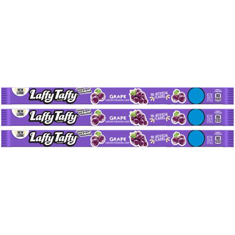 Laffy Taffy Grape 24x22g American Candy Taffy Kellys Wholesale