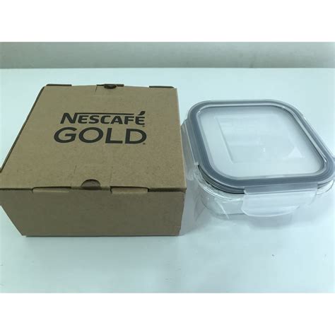 Nescafe Glass Food Container Shopee Malaysia