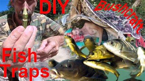 DIY Primitive Fishing Traps For Anchovies Plastic Bottle Fish Trap