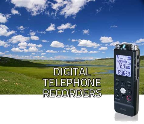 Digital Telephone Recorder: Voice Activated Digital Recorder October 2024