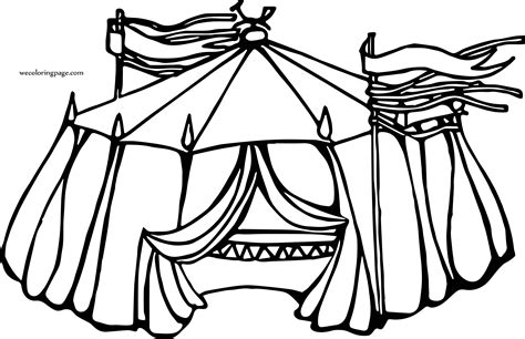 Circus Tent Mix Coloring Page Wecoloringpage 25344 | The Best Porn Website