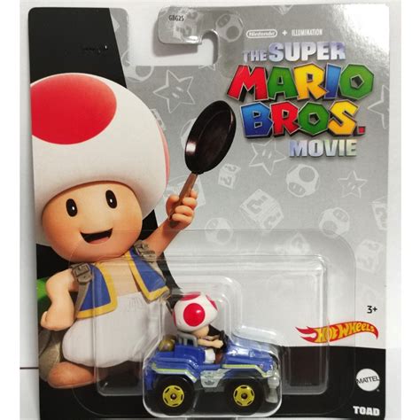 Hot Wheels The Super Mario Bros Movie Toad Shopee Singapore