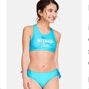 Justice Swim Justice Girls Bikini Top With Matching Bottoms Poshmark